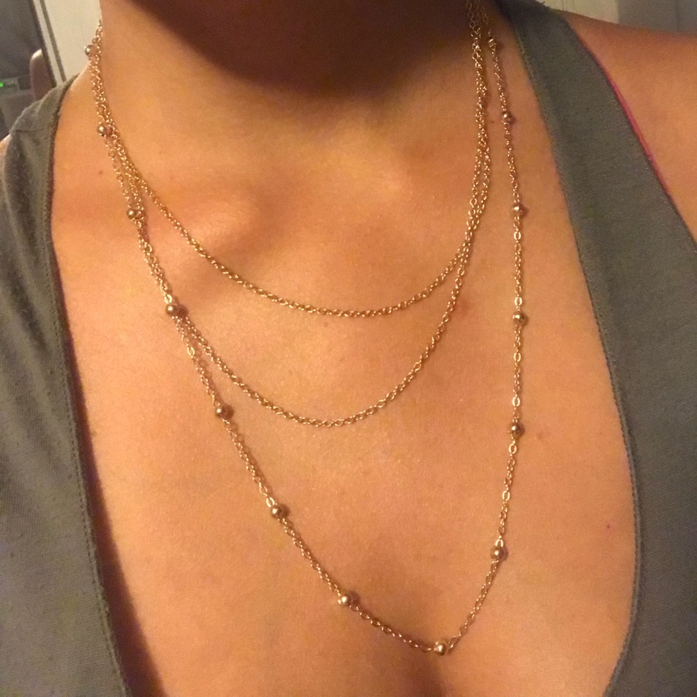 Layered necklace - Picture 4 of 8
